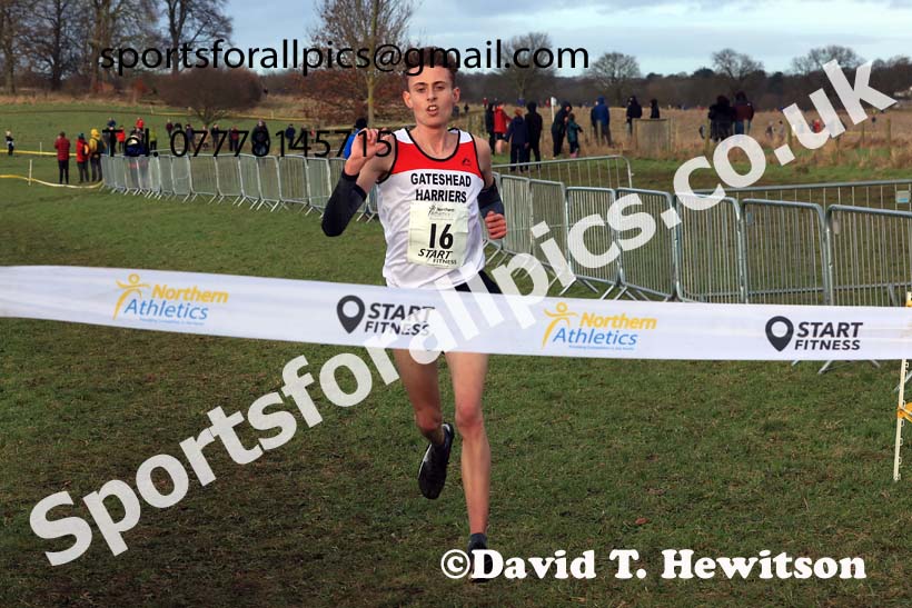 Junior Mens 2024 Northern Cross Country Champs., Sedgefield. Photo: David T. Hewitson/Sports for All Pics